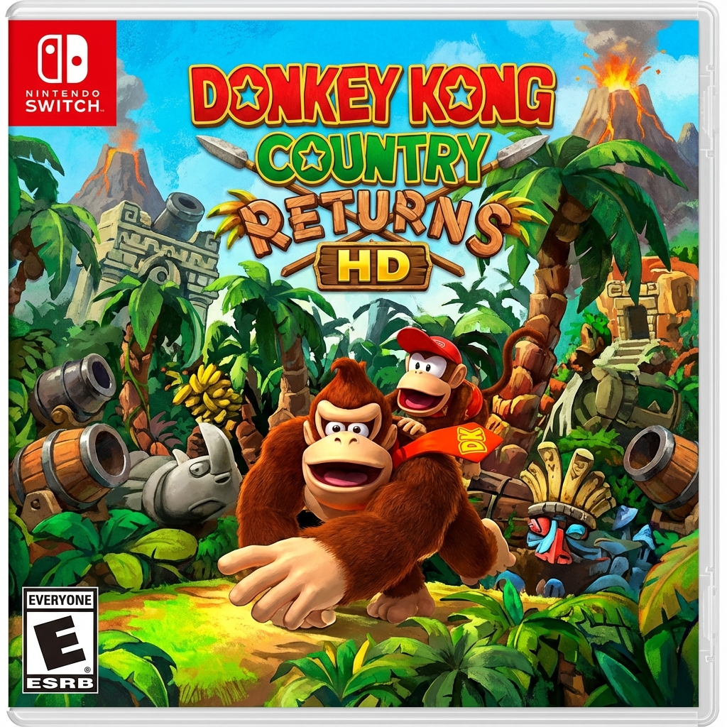 Donkey Kong Country Returns HD (Switch)