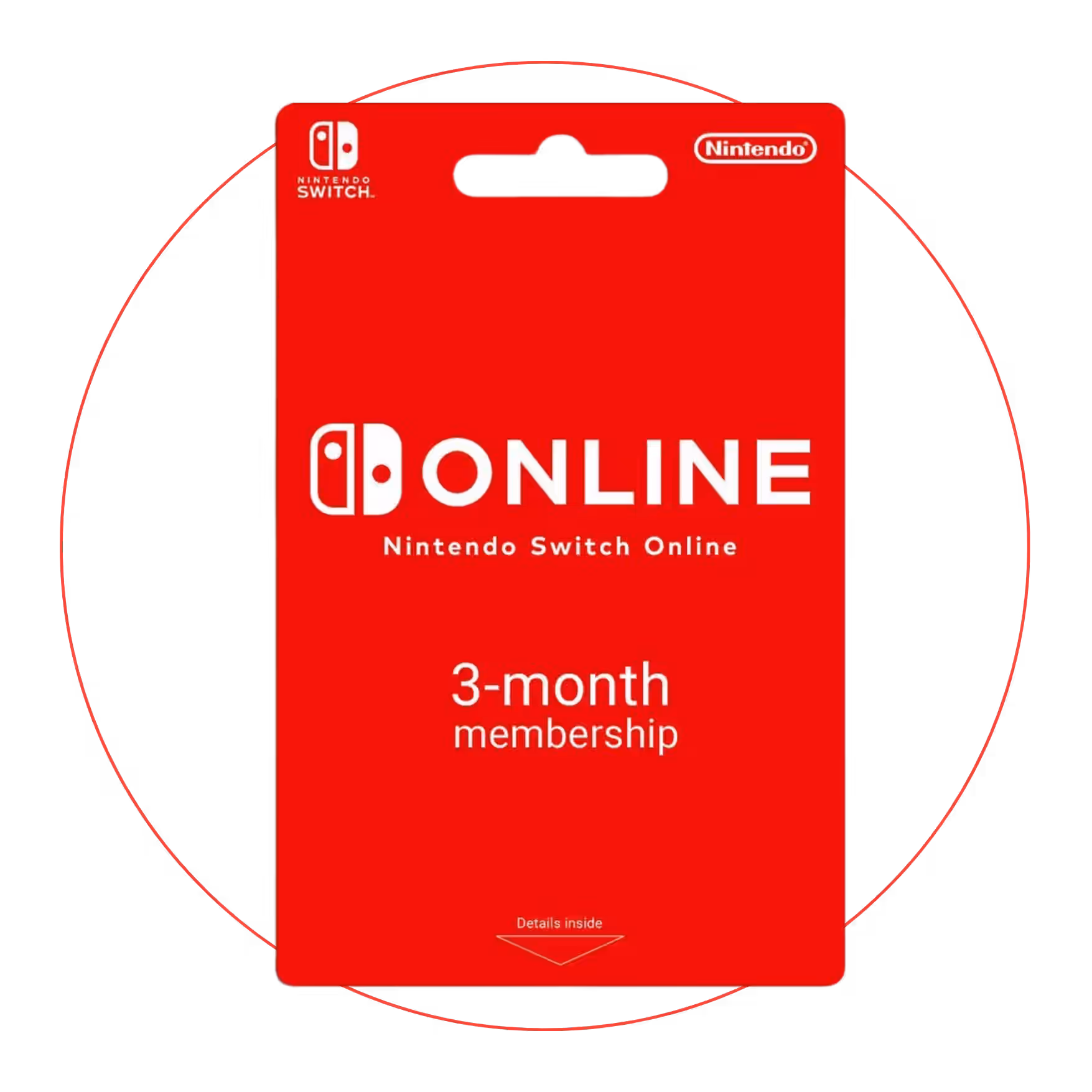Nintendo Switch Online 3 Month Card