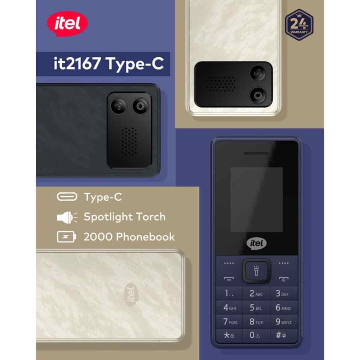 Itel IT2167 Type-C