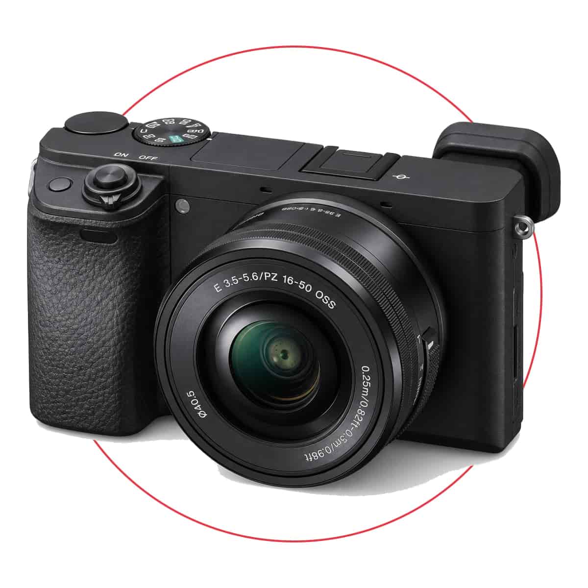 Sony Alpha a6400 with E PZ 16-50mm F3.5-5.6 OSS Lens Kit