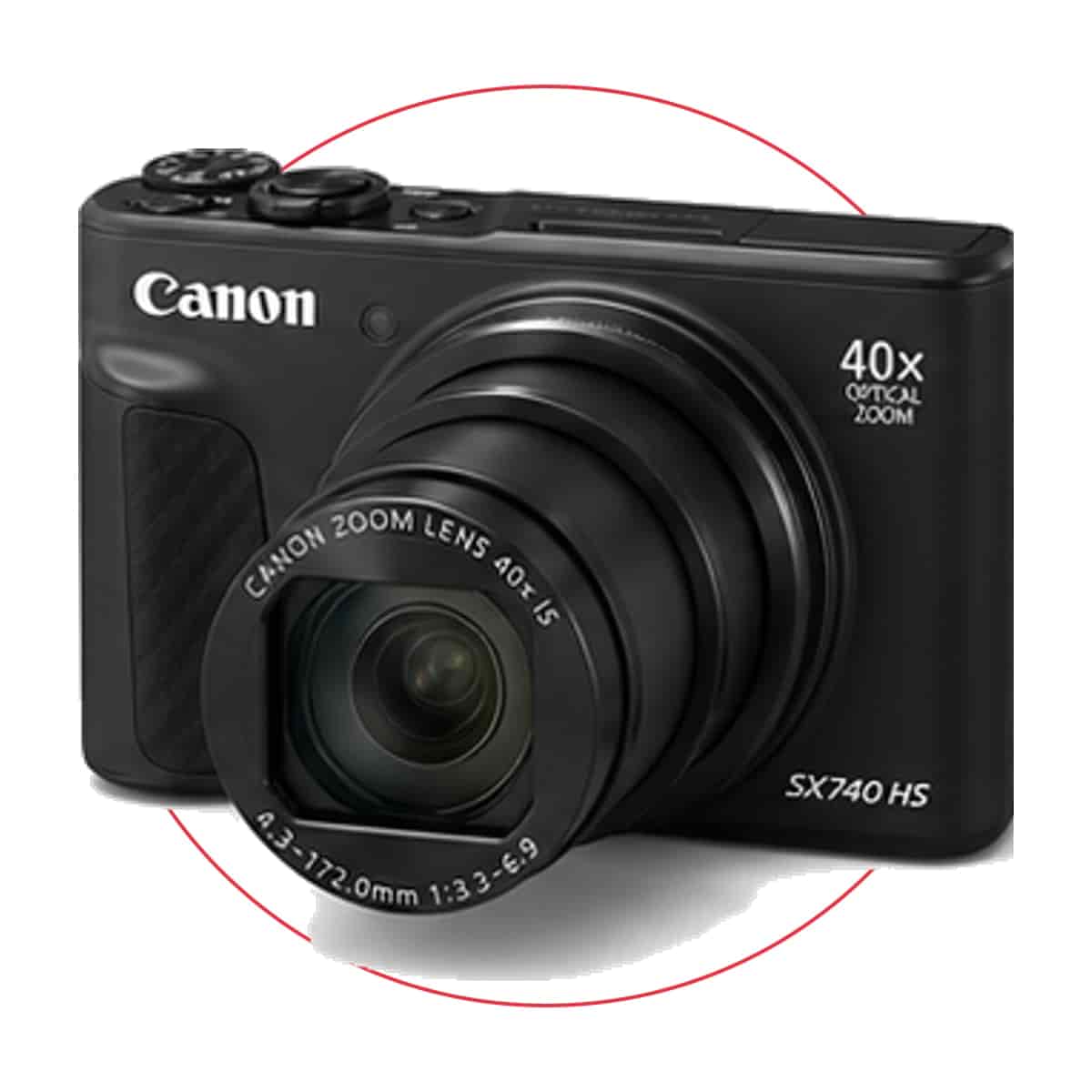 Canon PowerShot SX740 HS Digital Camera