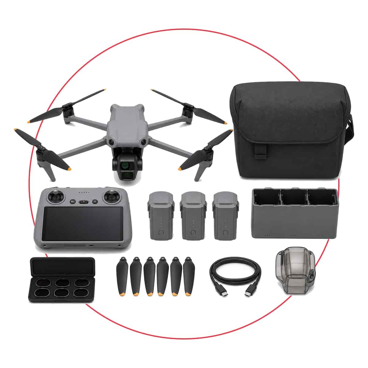 DJI Air 3S Fly More Combo (DJI RC 2)