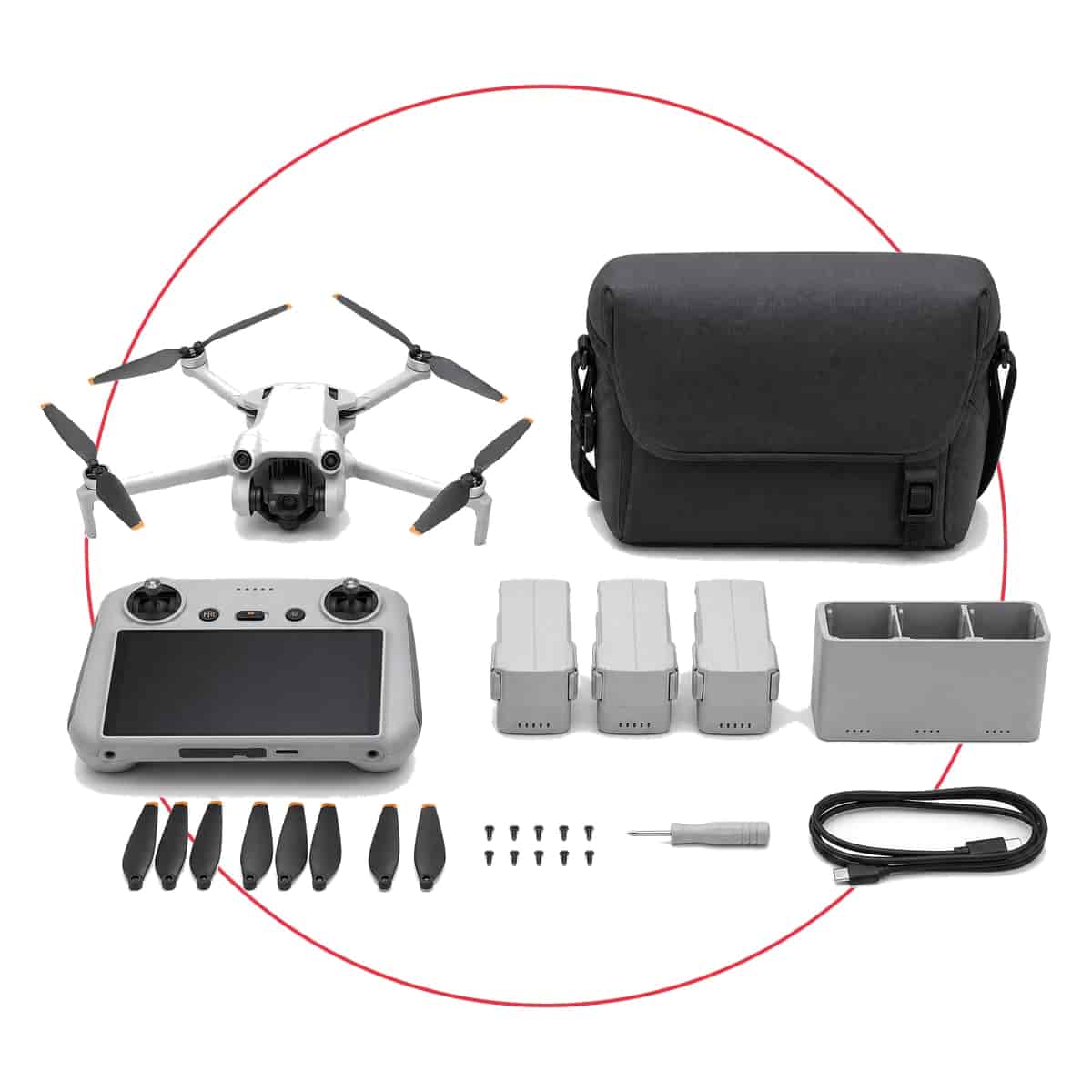 DJI Mini 4 Pro Fly More Combo (DJI RC 2)