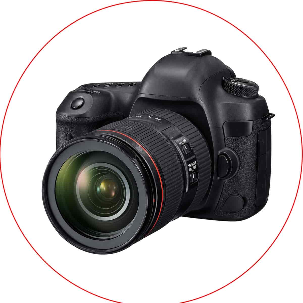 Canon EOS 5D Mark IV with EF 24-105mm F4 L IS II USM Lens