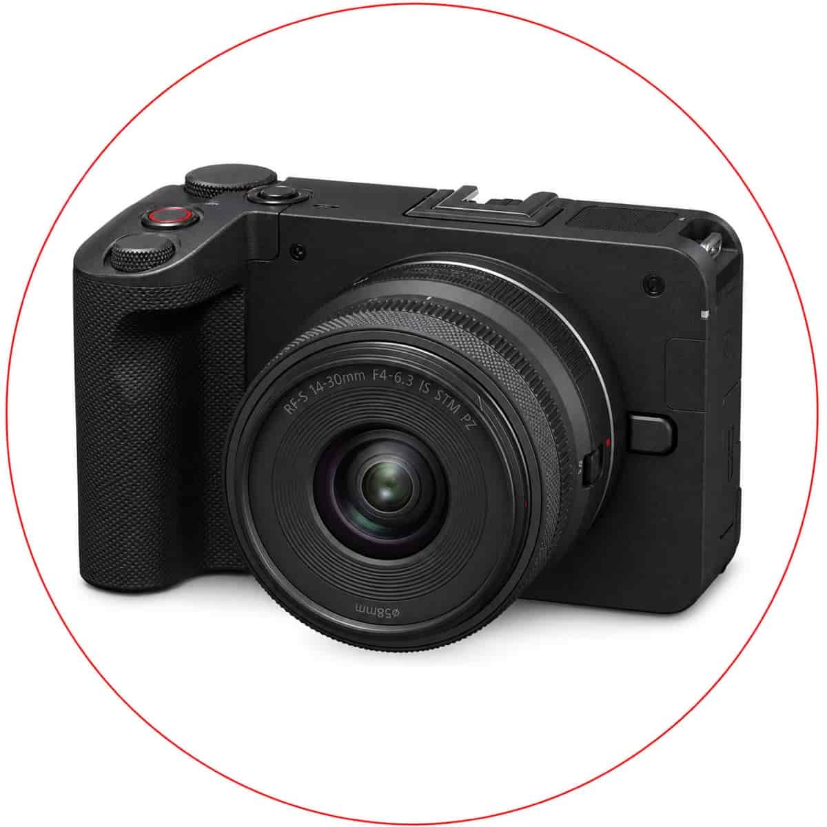 Canon EOS R50 V with RF-S 14-30mm F4-6.3 IS STM PZ Lens