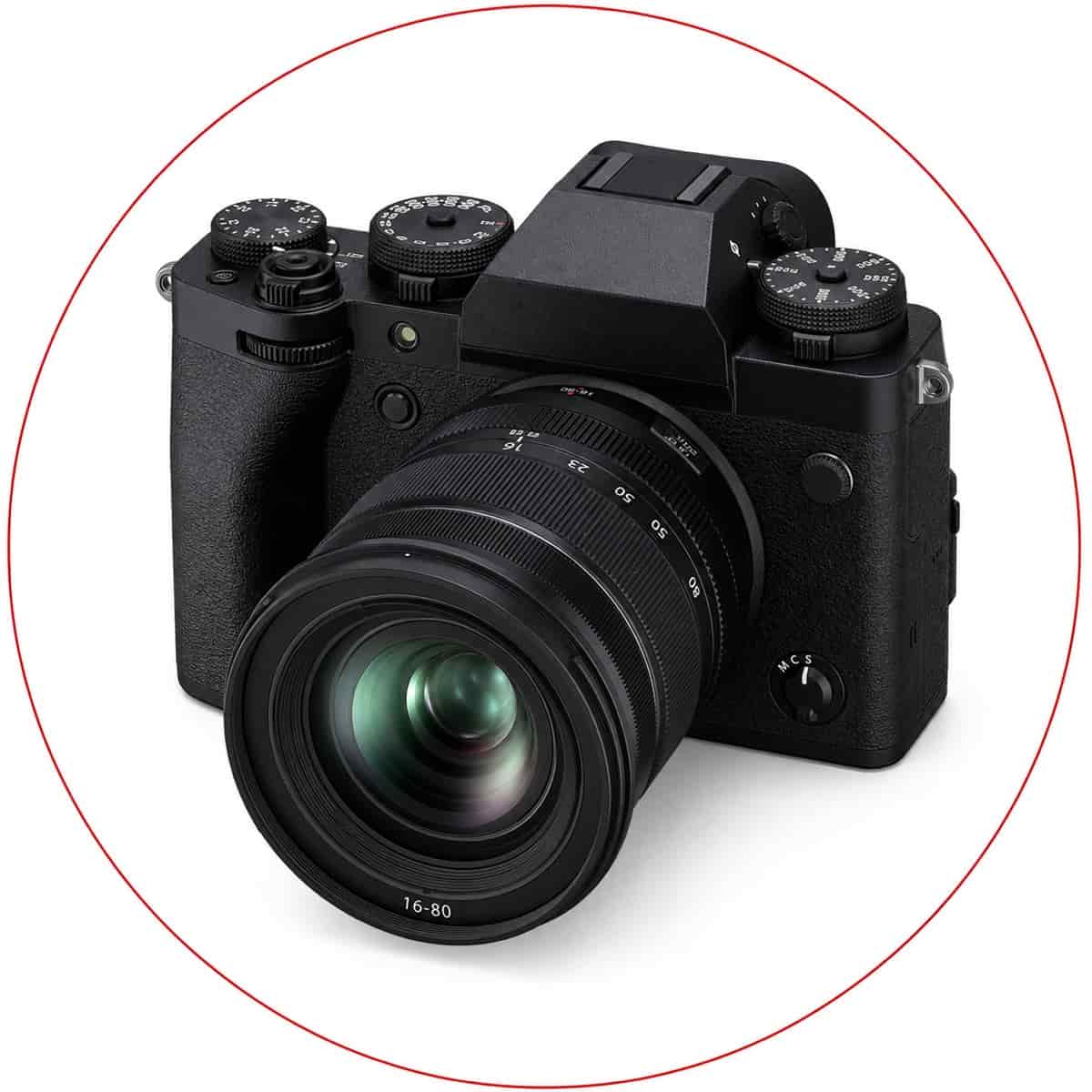 Fujifilm X-T5 Mirrorless Camera with XF 16-80mm f/4 Lens