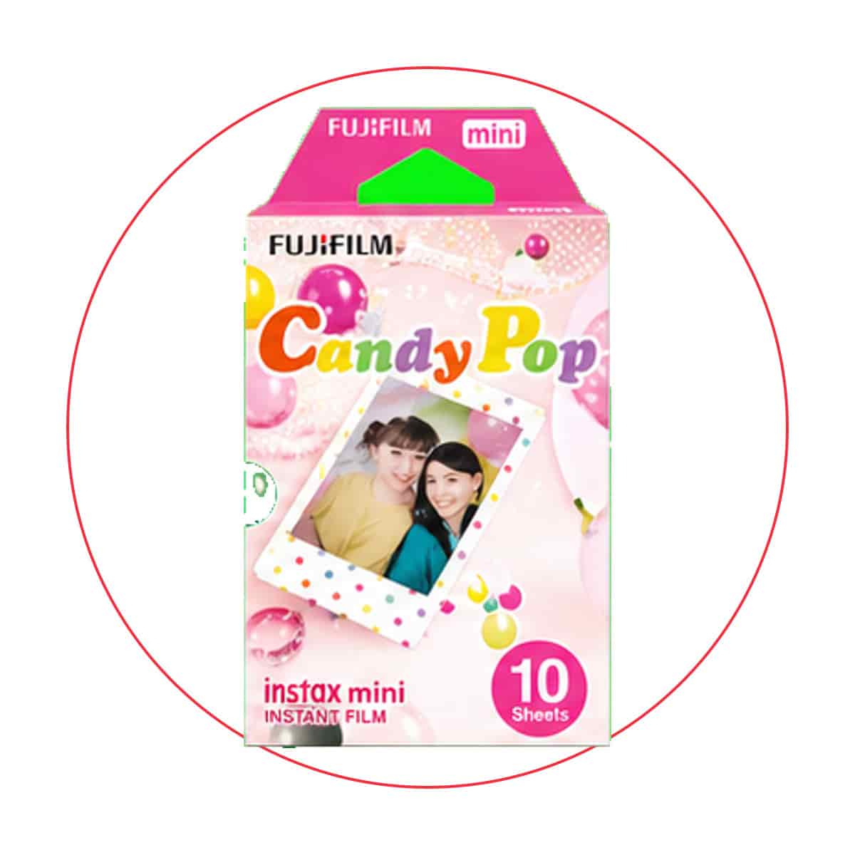 FUJIFILM instax mini Candy Pop Instant Film (10 Exposures)