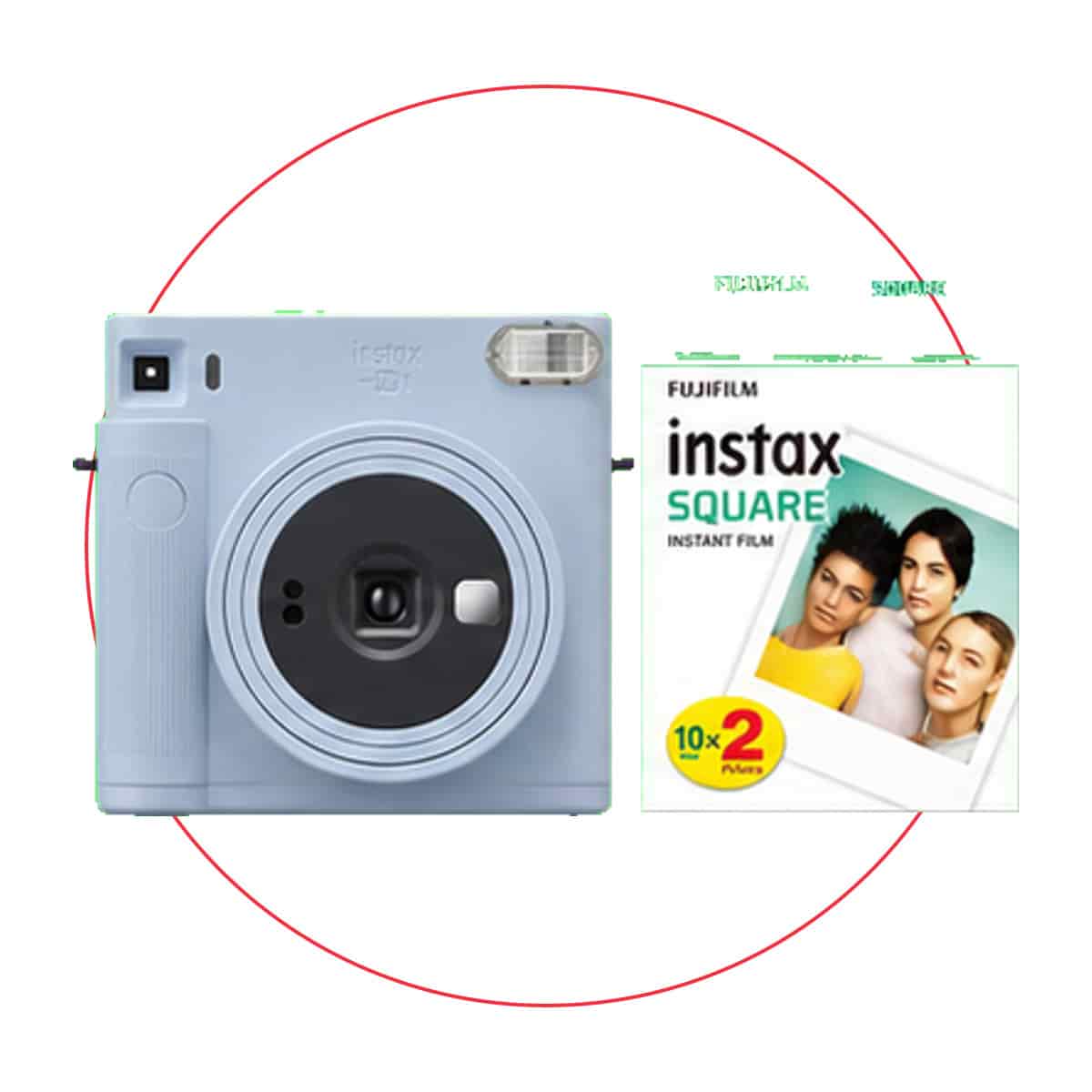 FUJIFILM instax SQUARE SQ1 Camera with Film Kit