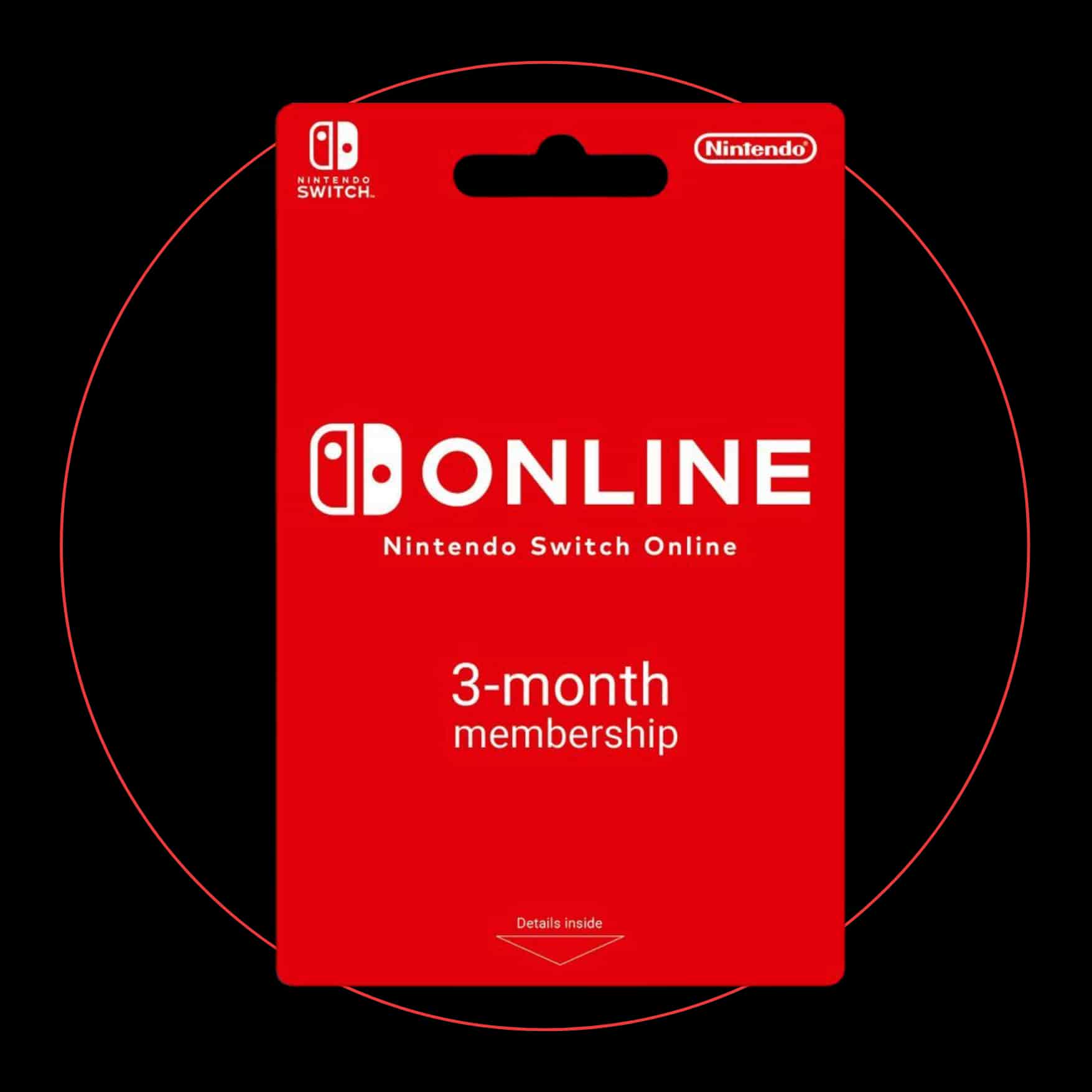 Nintendo Switch Online 3 Month Card