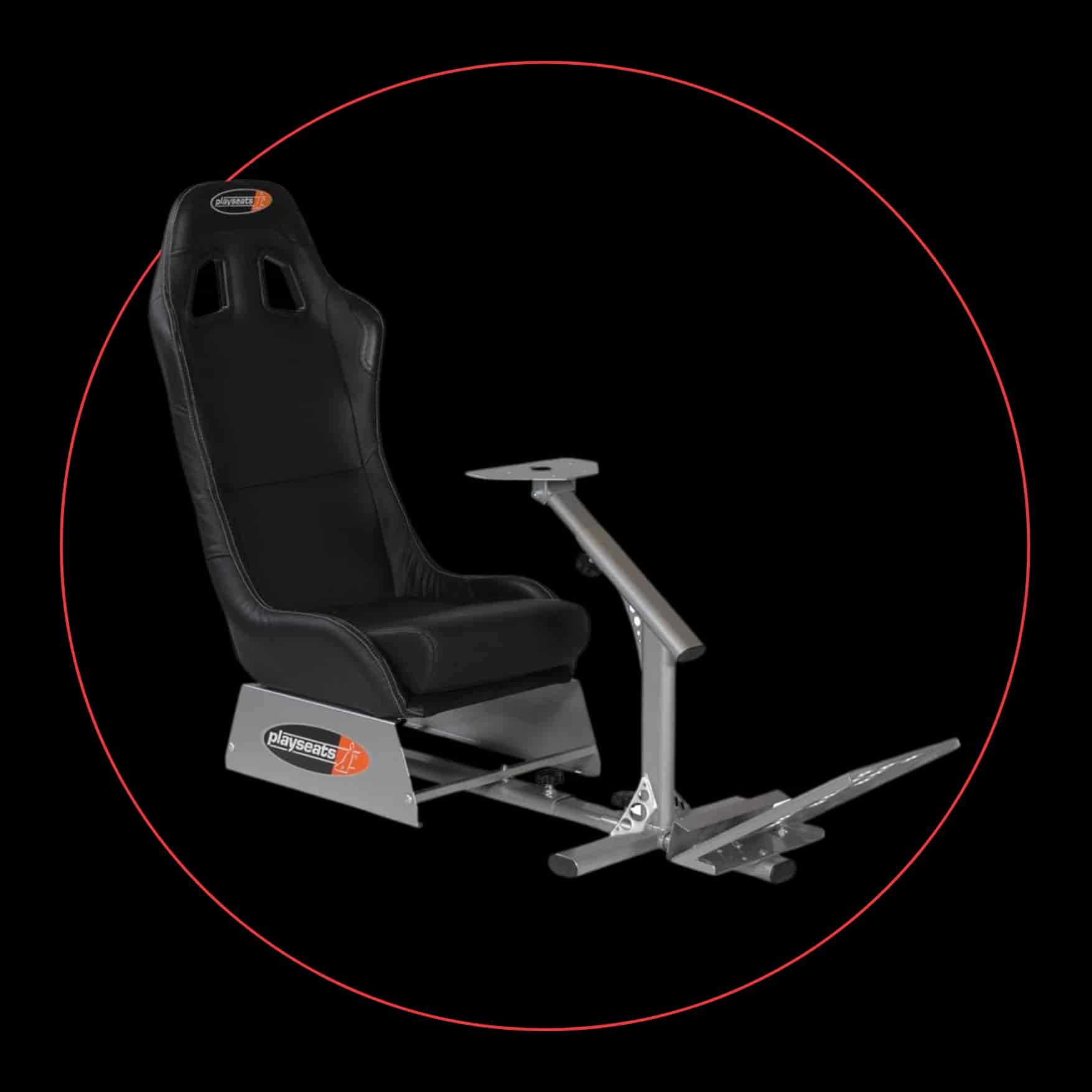 Playseat with Wheel Holder + TV Hanger