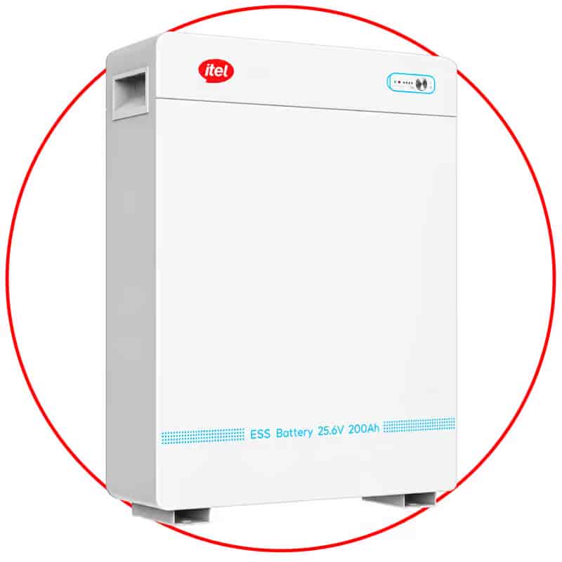 itel IPL-25200X 5.12kWh 24V Lithium Battery