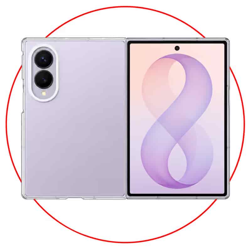 Samsung Galaxy Z Fold8 Series Clear Case