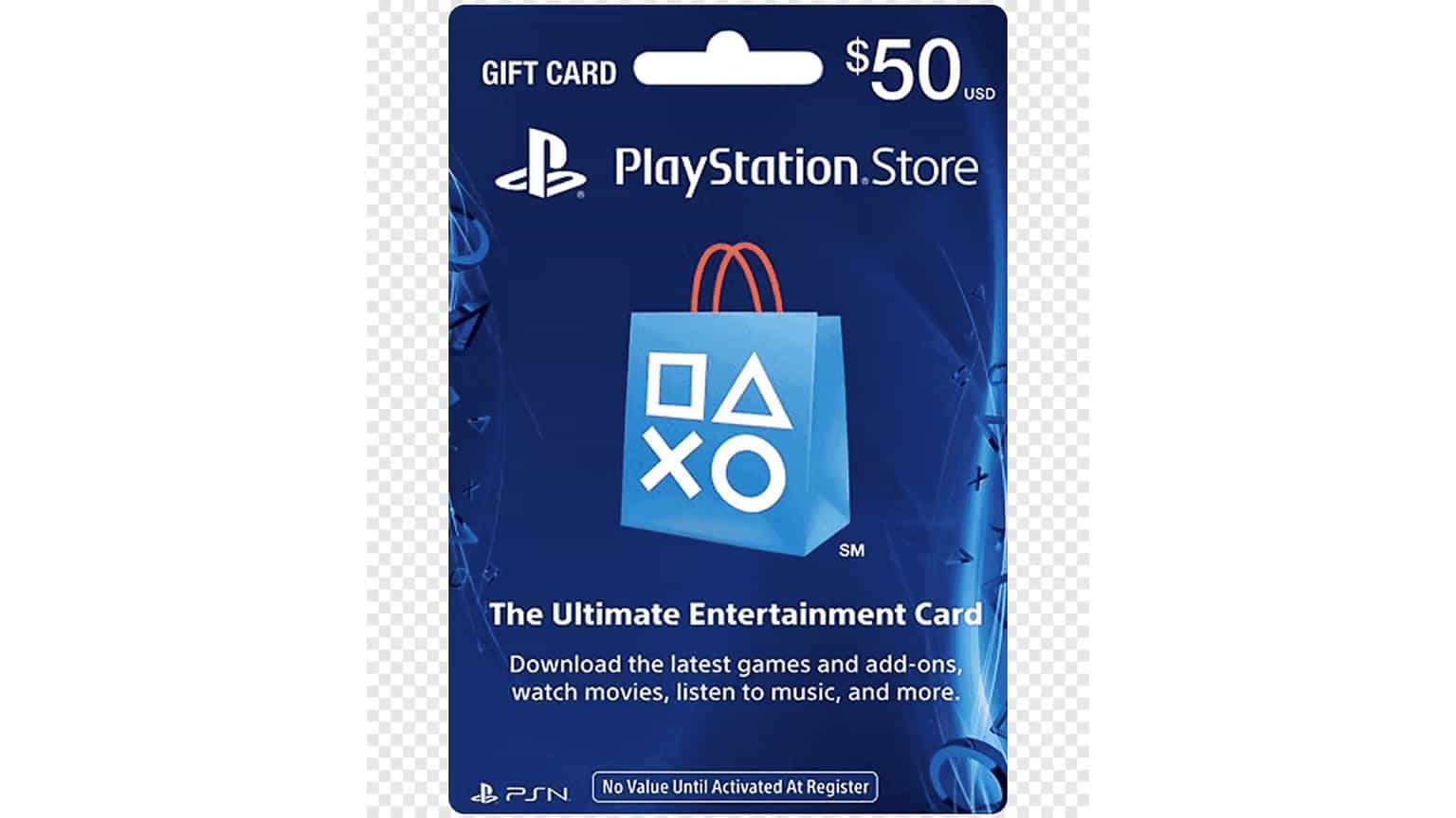 PlayStation wallet top-up card concept beside a controller and phone for Nigerian buyers