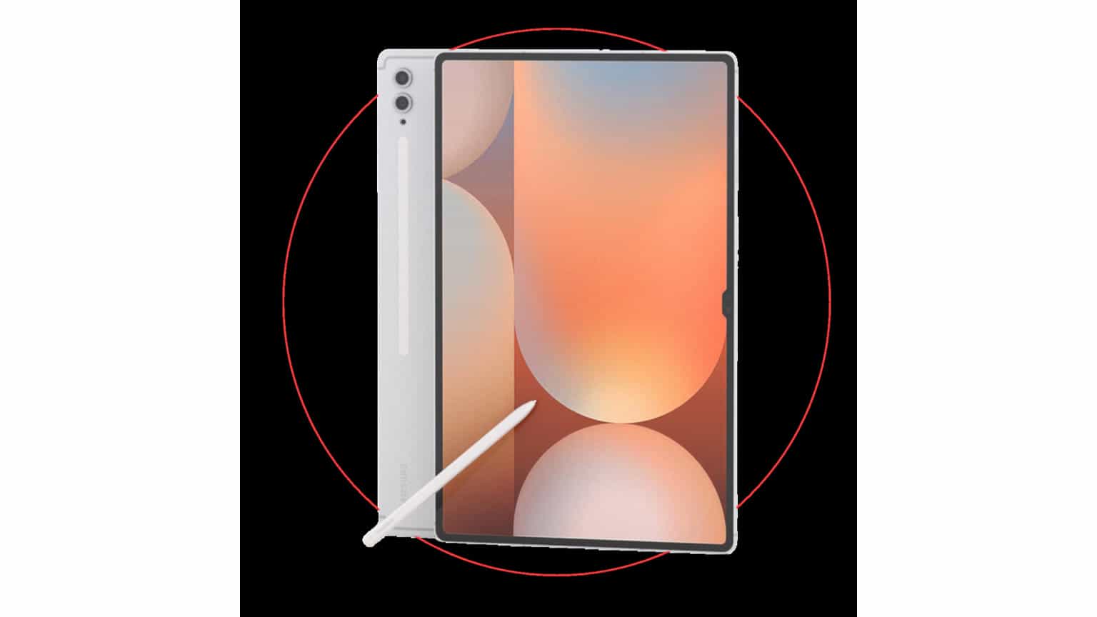 Samsung Galaxy Tab S10 FE Plus 5G tablet on a study desk with stylus and keyboard accessories nearby