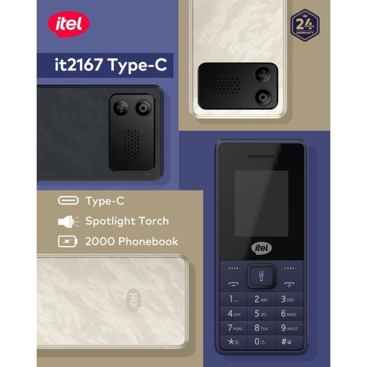 Itel IT2167 Type-C