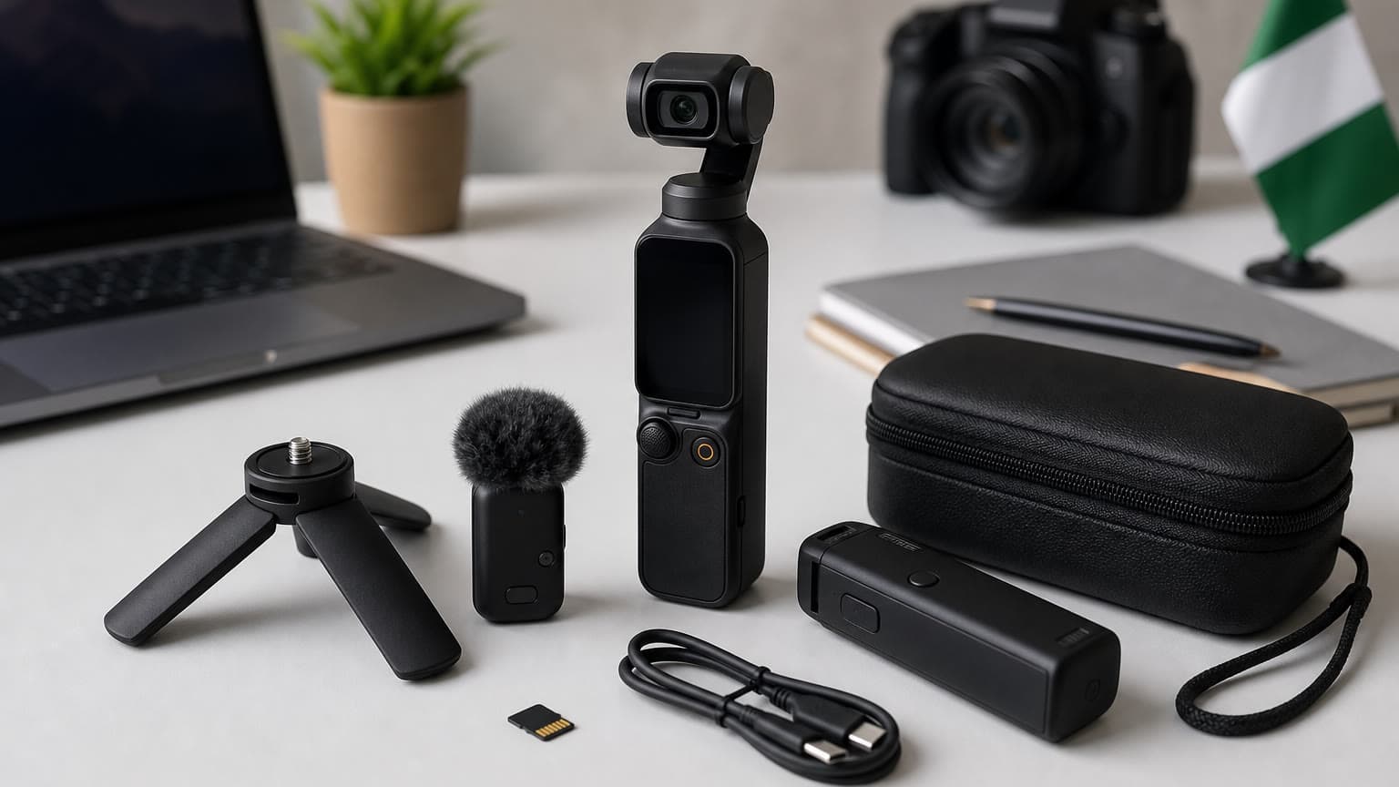 DJI Osmo Pocket 3 Creator Combo at ₦800,000: Pocket Gimbal Kit or Mirrorless Camera?