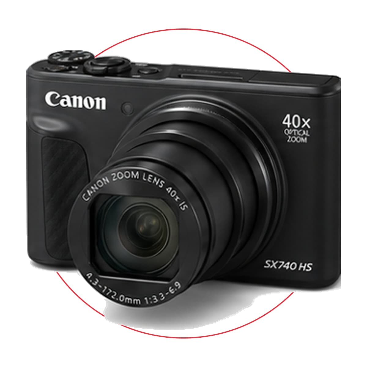 Canon PowerShot SX740 HS Digital Camera