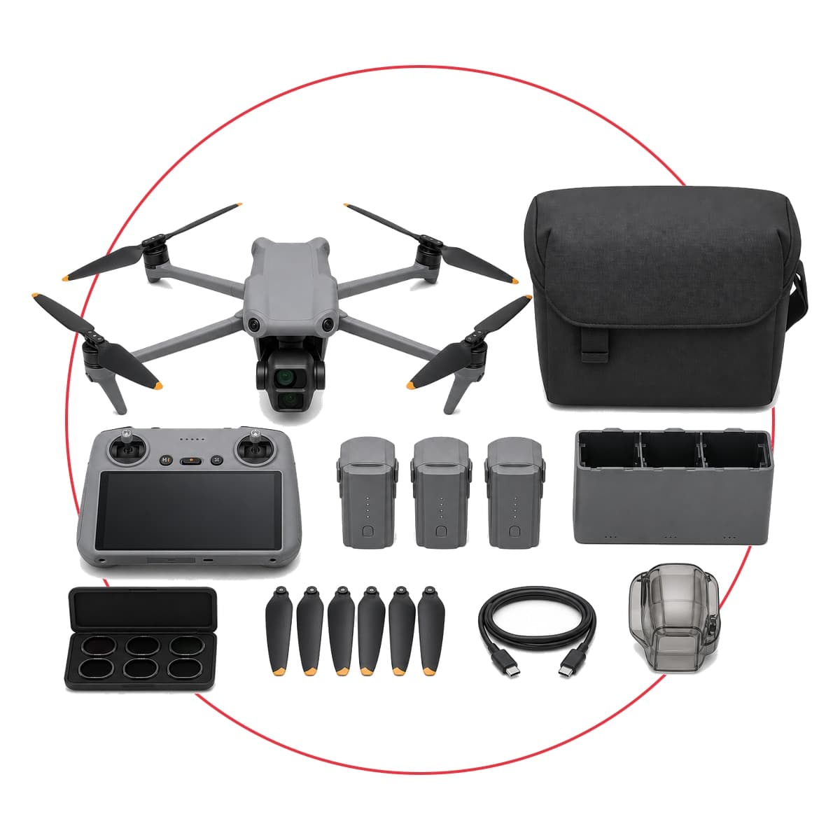 DJI Air 3S Fly More Combo (DJI RC 2)