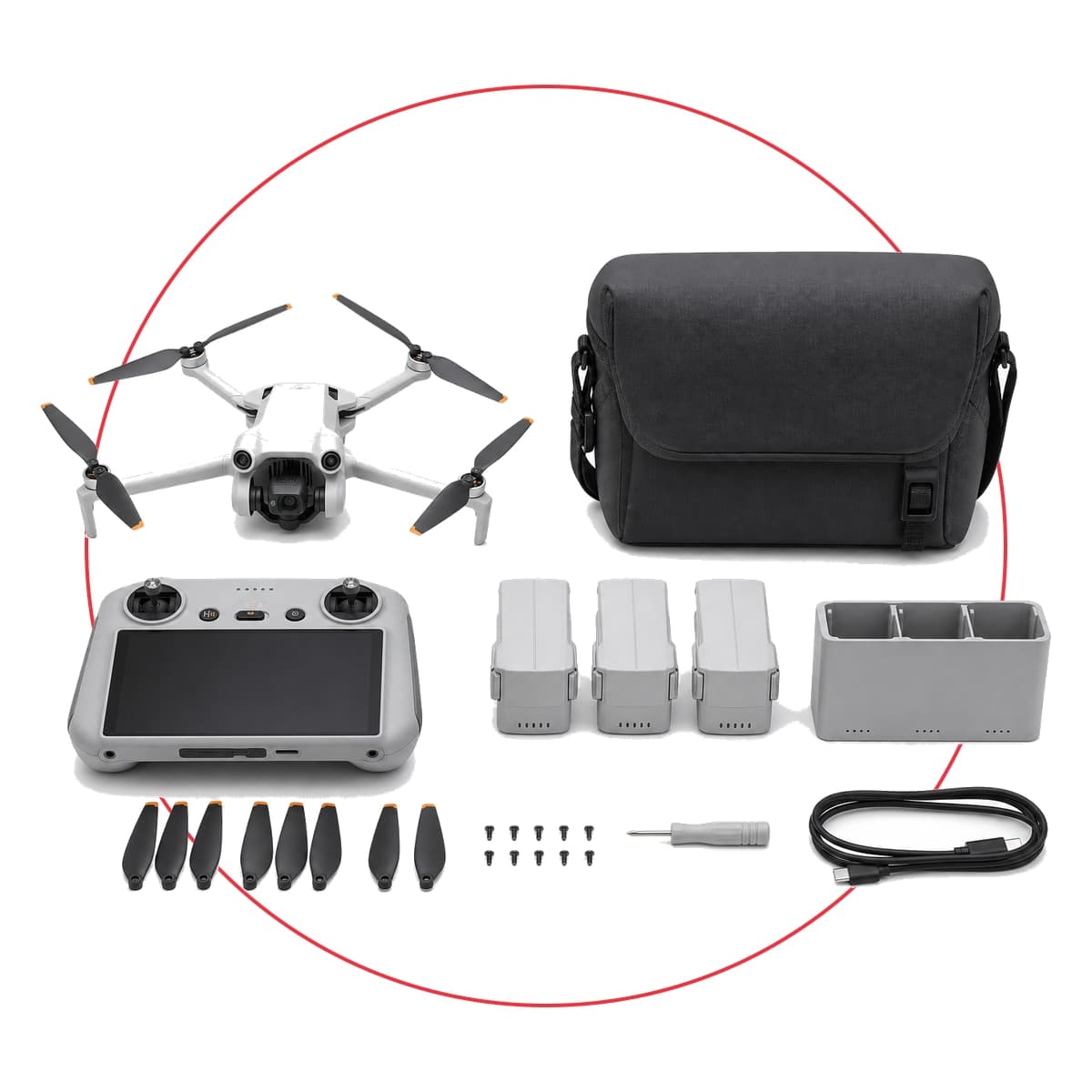 DJI Mini 4 Pro Fly More Combo (DJI RC 2)