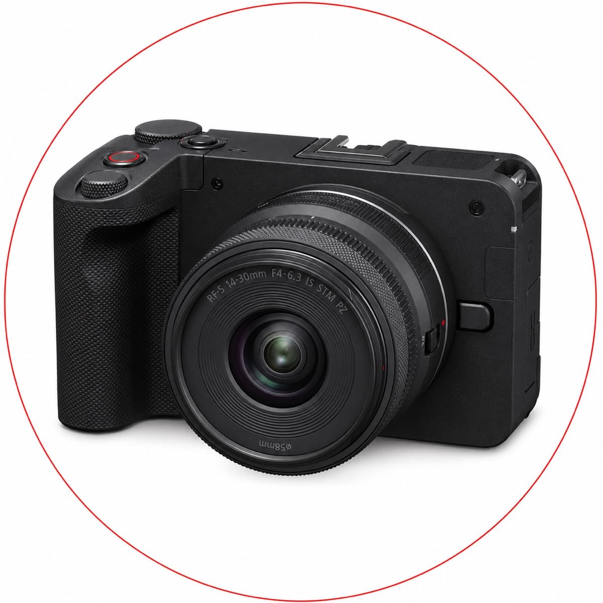 Canon EOS R50 V with RF-S 14-30mm F4-6.3 IS STM PZ Lens