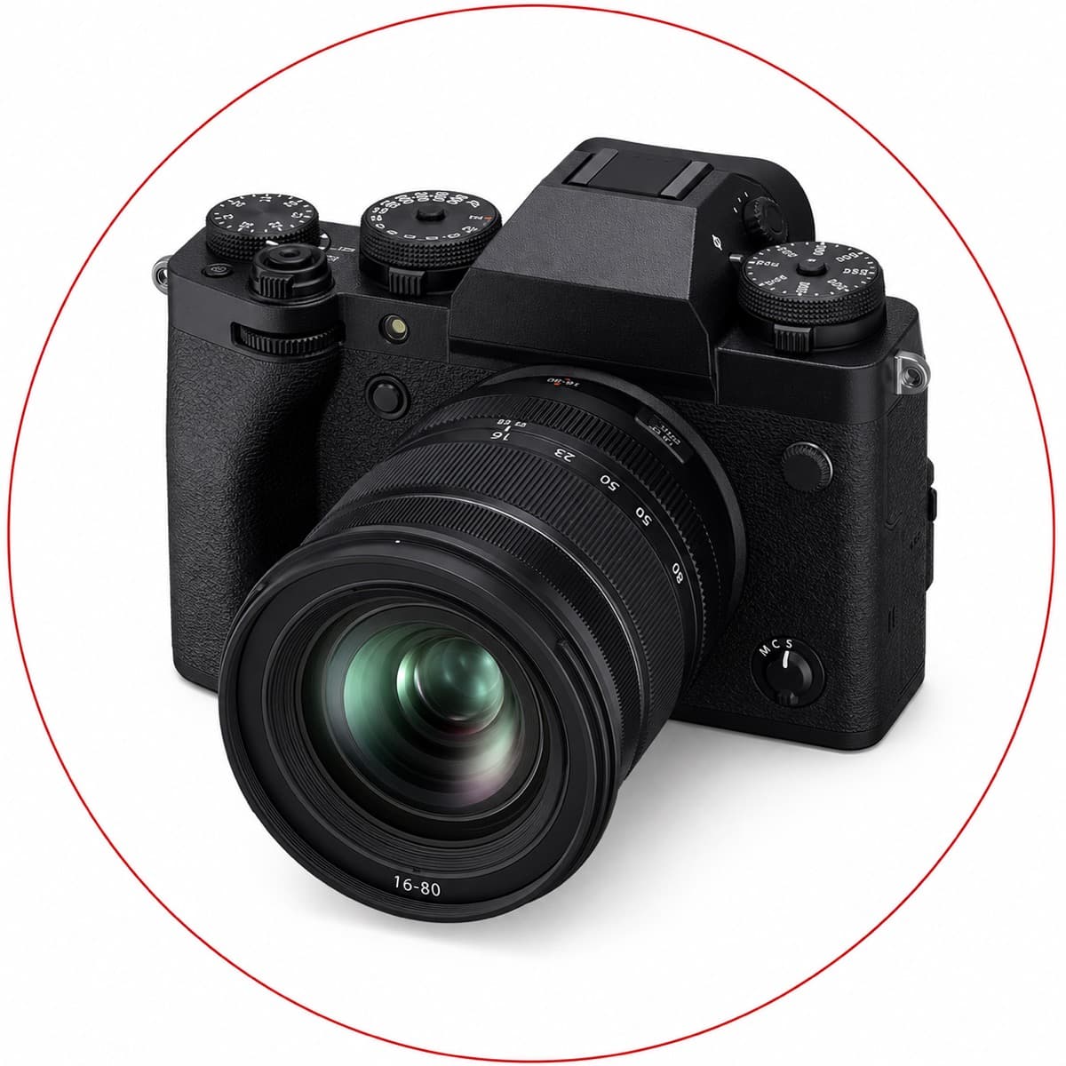 Fujifilm X-T5 Mirrorless Camera with XF 16-80mm f/4 Lens