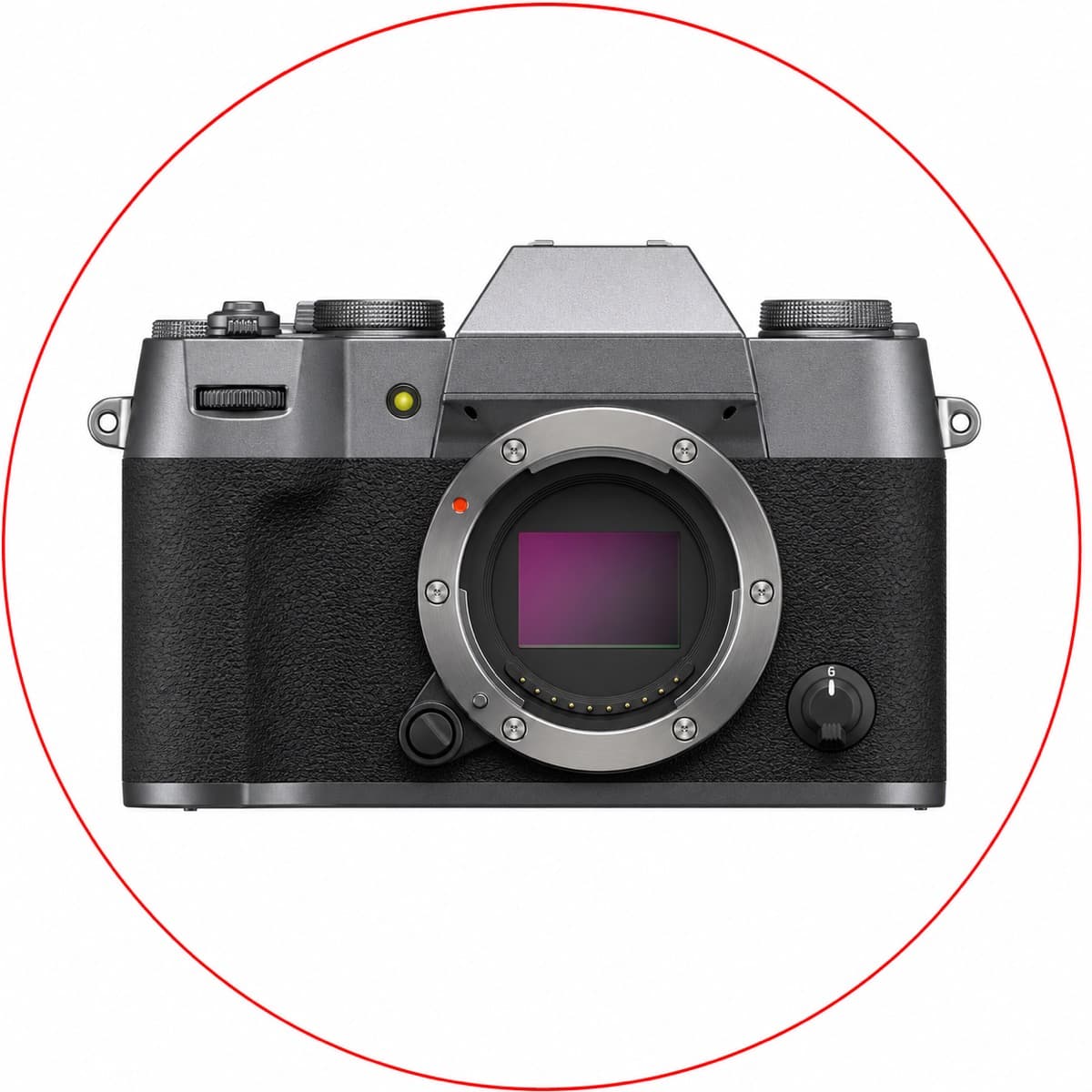 Fujifilm X-T50 Mirrorless Camera Body (Charcoal Silver)