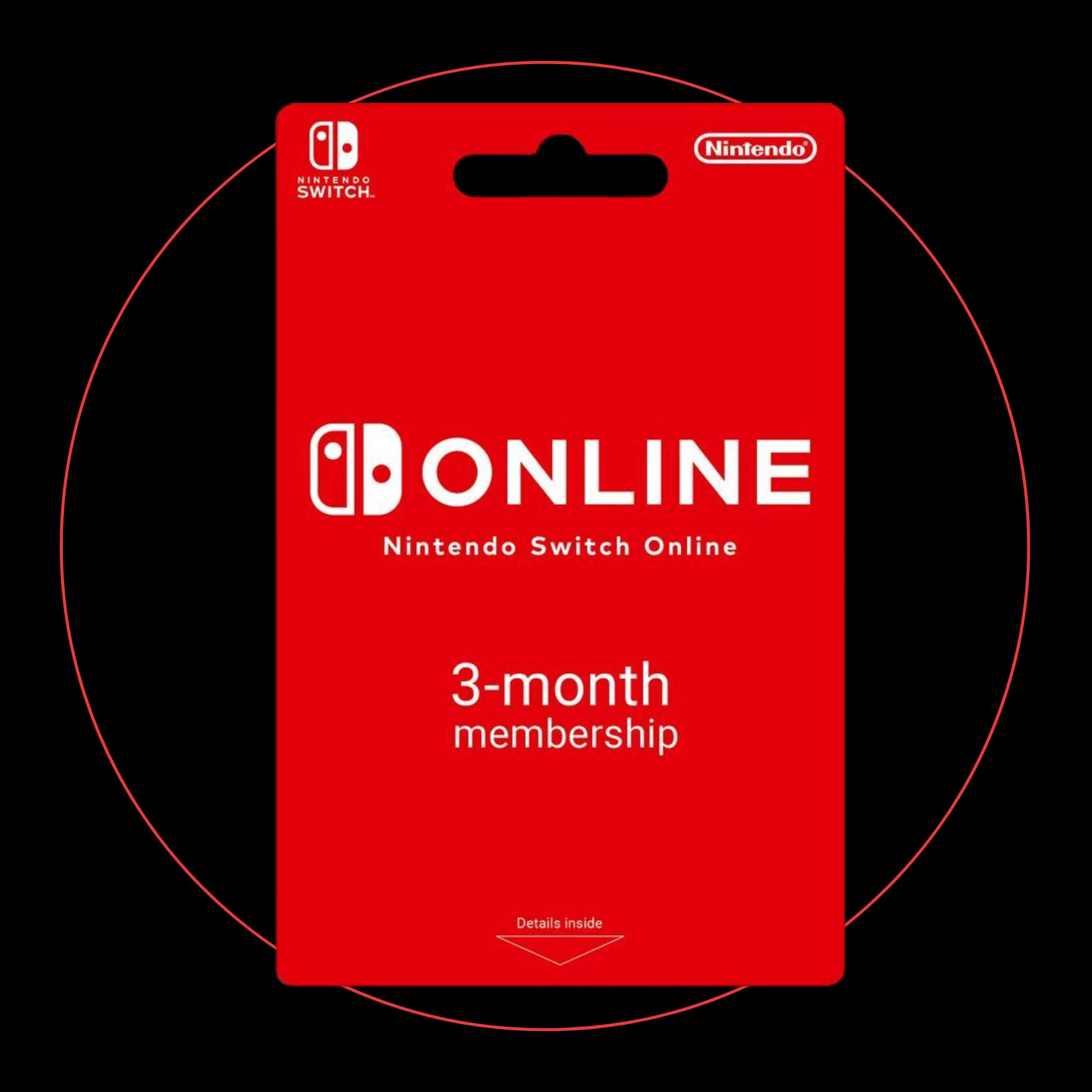 Nintendo Switch Online 3 Month Card