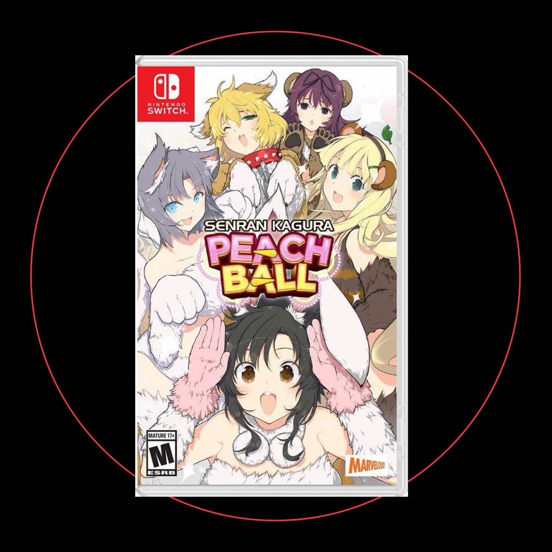Gaming Senran Kagura Peach Ball