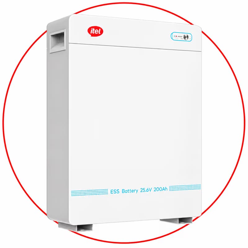 itel IPL-25200X 5.12kWh 24V Lithium Battery