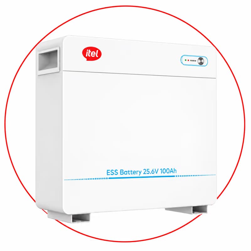 itel IPW-25100 2.56kWh 24V Lithium Battery