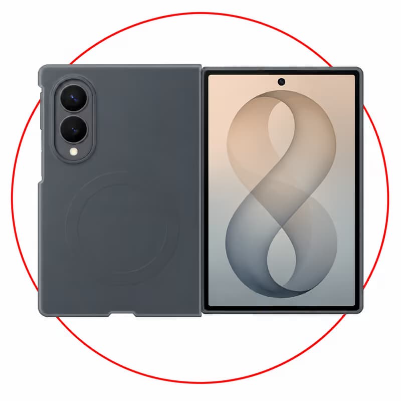 Samsung Galaxy Z Fold8 Series Silicone Magnet Case