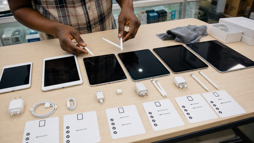 Apple Pencil compatibility chart for current iPad generations