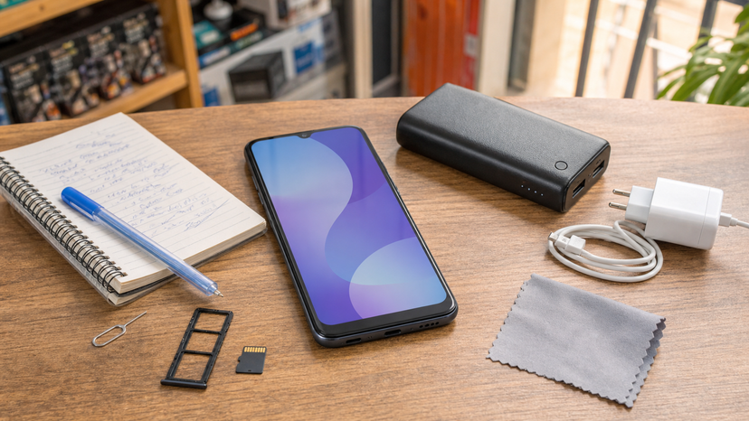 Samsung Galaxy A07 everyday buyer setup with notes for battery camera performance and price
