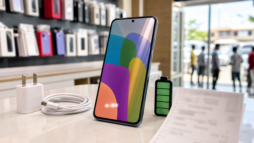 Samsung Galaxy A56 5G battery and display decision visual without text