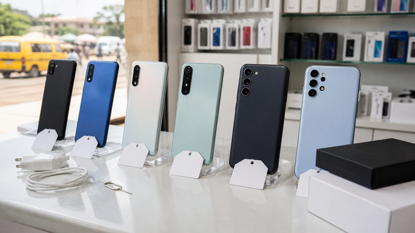 Samsung Galaxy A Series budget to midrange comparison scene