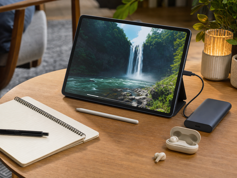 Larger 11-inch tablet used for streaming, notes and light productivity